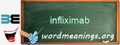 WordMeaning blackboard for infliximab